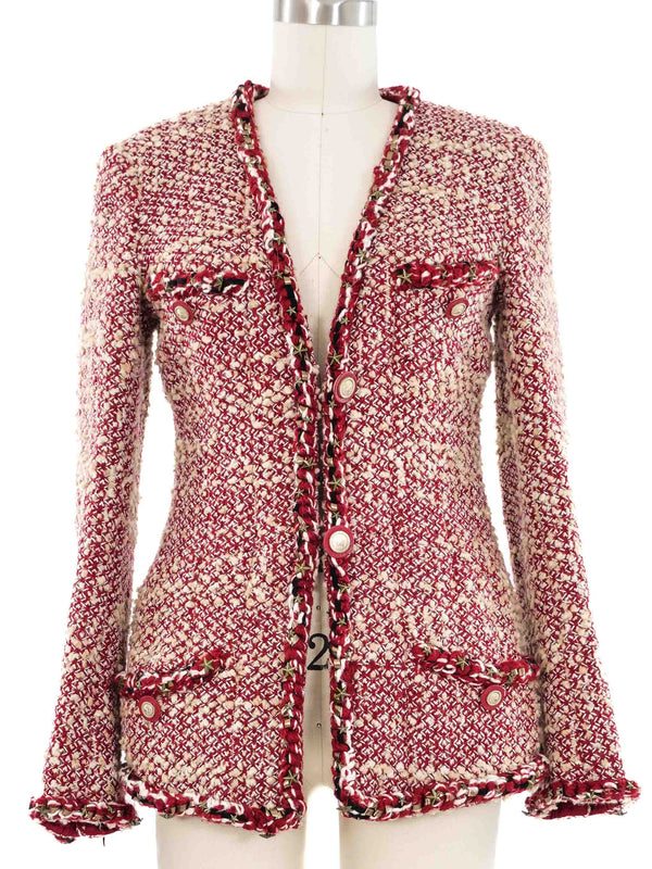 2014 Chanel Metiers d'Art Paris Dallas Tweed Blazer