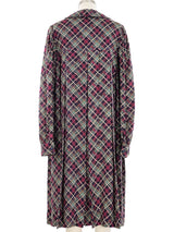 Yves Saint Laurent Peter Pan Collar Smock Dress