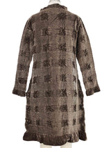 1990s Yoshiki Hishinuma Textured Moss Velvet Jacket