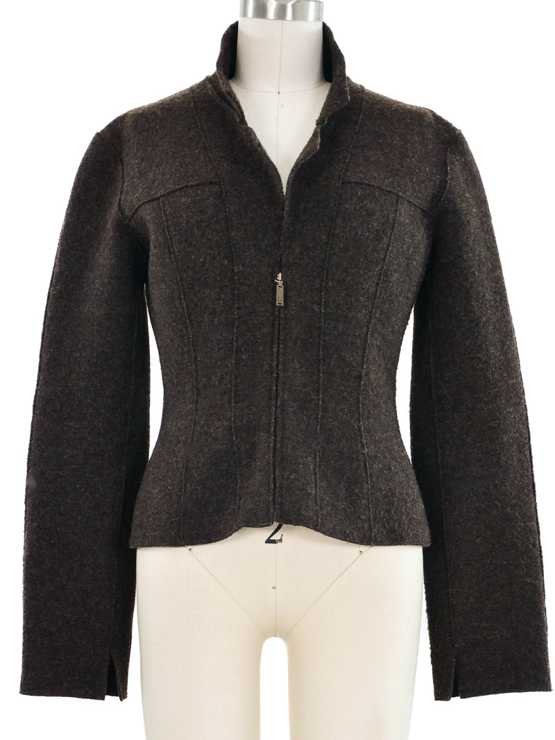1999 Chanel Felted Wool Jacket