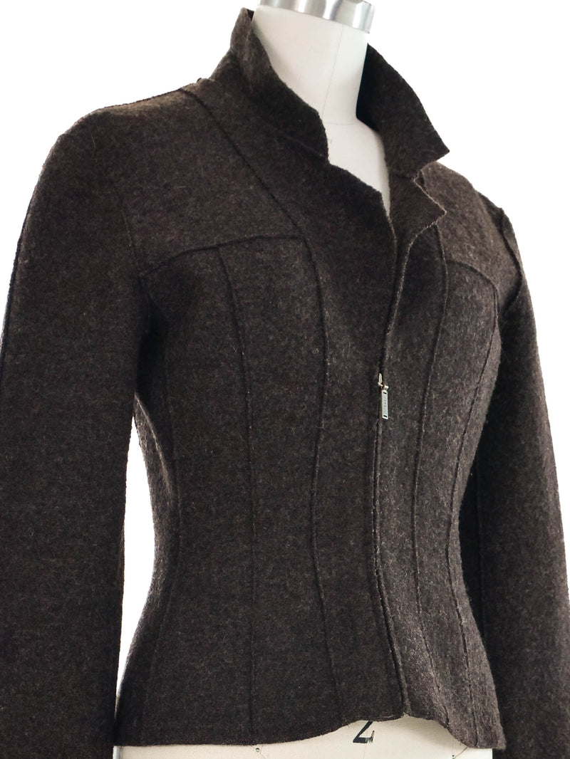 1999 Chanel Felted Wool Jacket