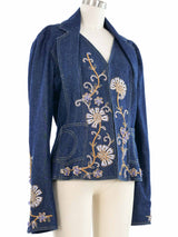 Christian Dior Embroidered Denim Jacket