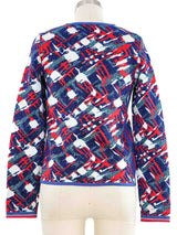 Chanel Abstract Metallic Sweater