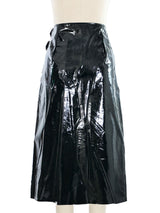 Gucci Black Vinyl Skirt Bottom arcadeshops.com