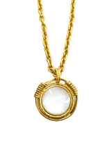 1994 Chanel Magnifier Pendant Necklace Jewelry arcadeshops.com