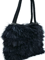 Gucci Marabou Feather Top Handle Bag Accessory arcadeshops.com