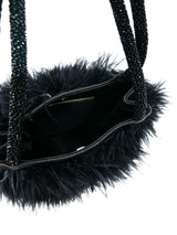 Gucci Marabou Feather Top Handle Bag Accessory arcadeshops.com