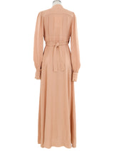 1970s Ossie Clark Blush Wrap Dress Dress arcadeshops.com