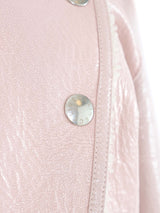 Celine Pink Shearling Jacket