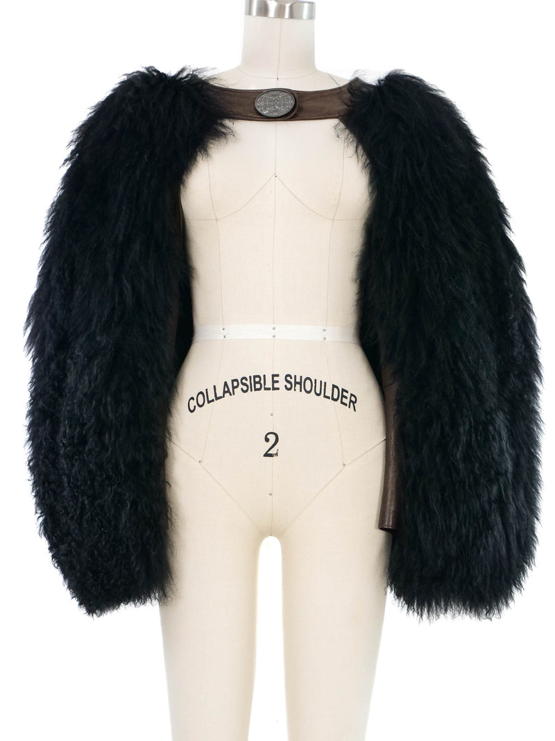 2014 Chanel Metiers d'Art Mongolian Fur Harness
