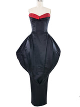 2005 Yeohlee Iridescent Red Dress Ensemble