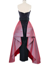 2005 Yeohlee Iridescent Red Dress Ensemble