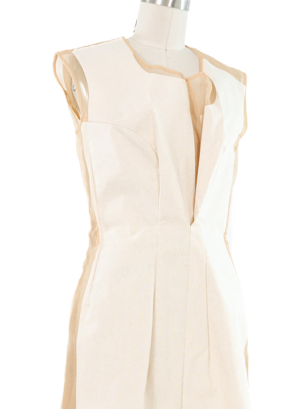 1997 Comme des Garcons Paper Pattern Dress