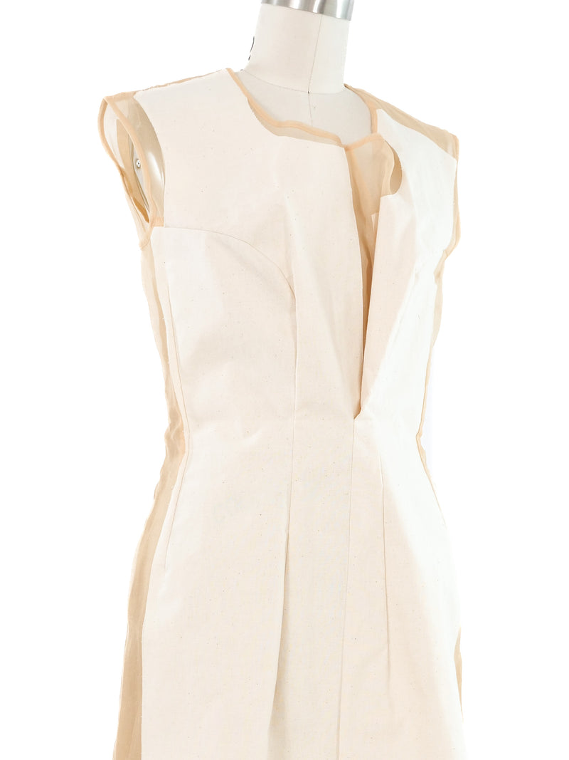 1997 Comme des Garcons Paper Pattern Dress