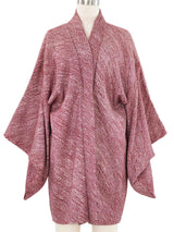 Wine Shibori Haori Kimono Jacket arcadeshops.com
