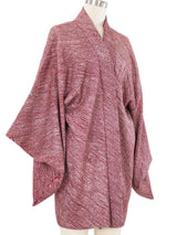 Wine Shibori Haori Kimono Jacket arcadeshops.com