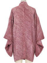 Wine Shibori Haori Kimono Jacket arcadeshops.com