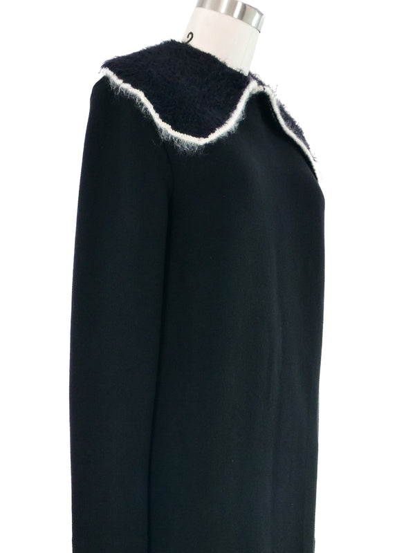 Celine Knit Collar Dress Dress arcadeshops.com
