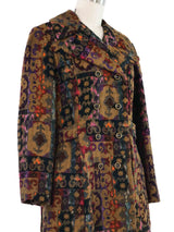 Jeweltone Tapestry Peacoat Outerwear arcadeshops.com