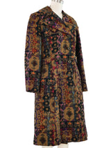 Jeweltone Tapestry Peacoat Outerwear arcadeshops.com