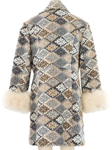 1960s Snowflake Tweed Coat Outerwear arcadeshops.com