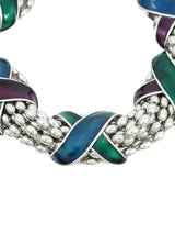 Yves Saint Laurent Multistrand Collar Jewelry arcadeshops.com