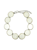 Yves Saint Laurent Modernist Disc Necklace Jewelry arcadeshops.com