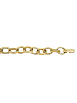 Yves Saint Laurent Tortoise Hexagon Link Chain Belt Accessory arcadeshops.com