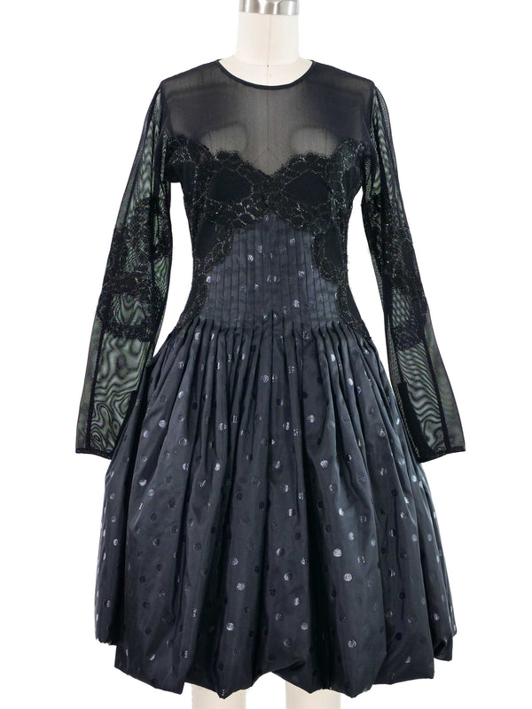 1980s Geoffrey Beene Bubble Skirt Mini Dress Dress arcadeshops.com