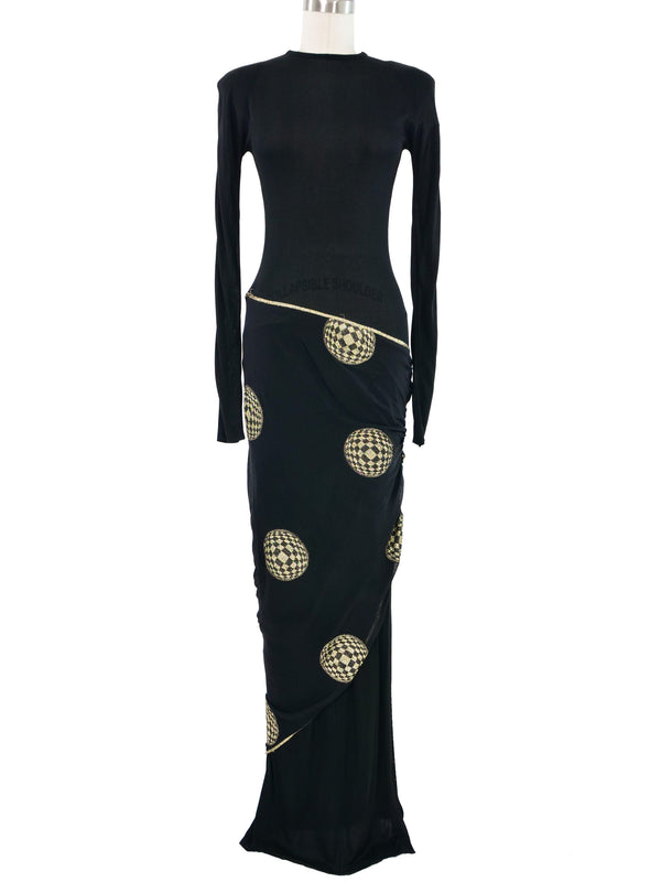 Geoffrey Beene Globe Motif Dress Dress arcadeshops.com