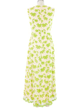 Embroidered Sleeveless Gauze Dress Dress arcadeshops.com