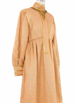 Geoffrey Beene Chainmail Collar Metallic Dress Dress arcadeshops.com