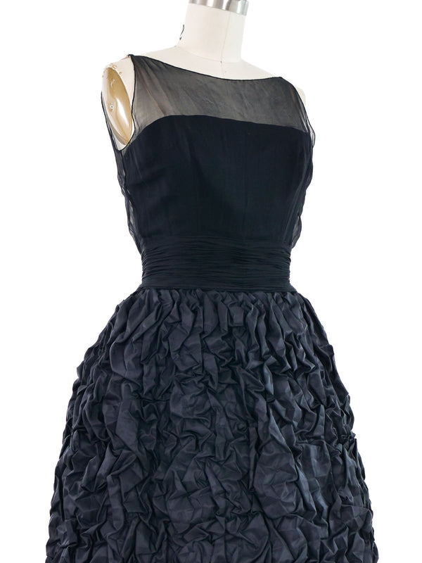 1950s Bubble Skirt Cocktail Dress Dress arcadeshops.com