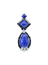 Robert Sorrell Lapis Drop Earrings Jewelry arcadeshops.com