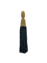 Oscar de la Renta Chain and Tassel Earrings Jewelry arcadeshops.com