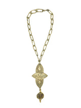 Pal Kepenyes Embossed Cherub Necklace Jewelry arcadeshops.com