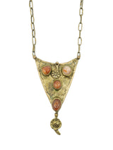 Pal Kepenyes Citrine Shield Necklace Jewelry arcadeshops.com