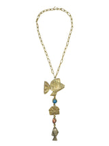 Pal Kepenyes Coral Accent Nautical Necklace Jewelry arcadeshops.com