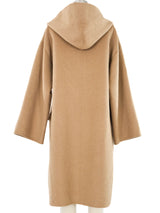 Celine Camel Buckle Front Coat Outerwear arcadeshops.com