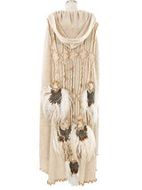 Animal Rainbows Feather Cape Outerwear arcadeshops.com