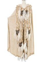 Animal Rainbows Feather Cape Outerwear arcadeshops.com