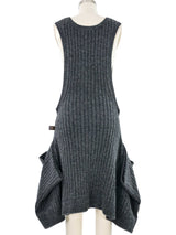 Louis Vuitton Cargo Pocket Knit Tank Dress Dress arcadeshops.com