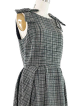 2008 Christian Dior Bow Tweed Dress Dress arcadeshops.com