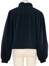 Oscar de la Renta Balloon Sleeve Jacket Jacket arcadeshops.com