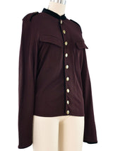 Jean Paul Gaultier Military Shirt Top arcadeshops.com