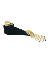 Christian Dior Fringed Butterfly Wing Buckle Belt Accessory arcadeshops.com
