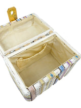 Velvet Stripe Box Bag Accessory arcadeshops.com