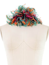 Yves Saint Laurent Feather Scarf Accessory arcadeshops.com