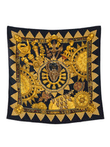 Hermes L'Or Des Chefs Silk Scarf Accessory arcadeshops.com