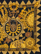 Hermes L'Or Des Chefs Silk Scarf Accessory arcadeshops.com